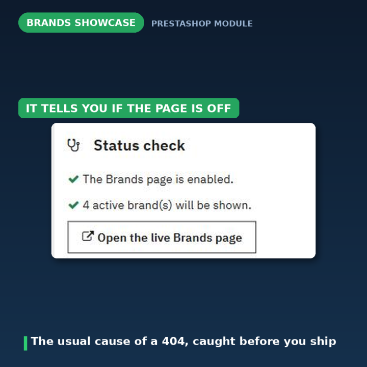 PrestaShop Brands Page - Searchable A-Z Brand Directory