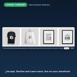 PrestaShop Cookie-Banner - DSGVO-Cookie-Hinweis