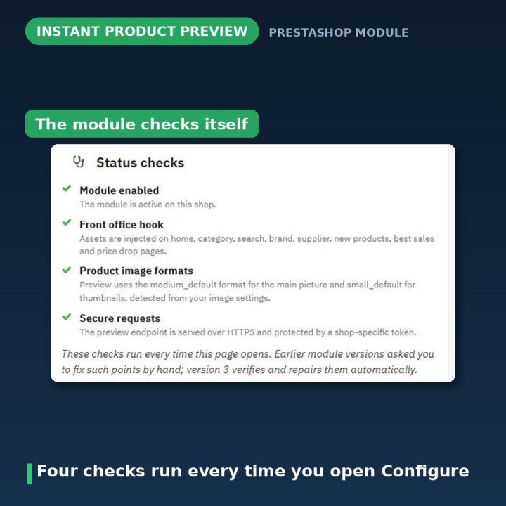 PrestaShop directe productweergave - Quick view-popup