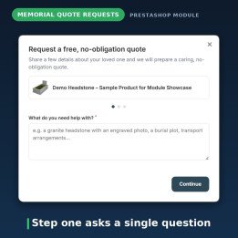 Preventivi funebri e lapidi per PrestaShop