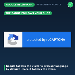 PrestaShop Google reCAPTCHA v3 Modul - Unsichtbarer Bot-Schutz