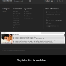 Prestashop Audio Player Pro with Autoresume Module - MEG Venture