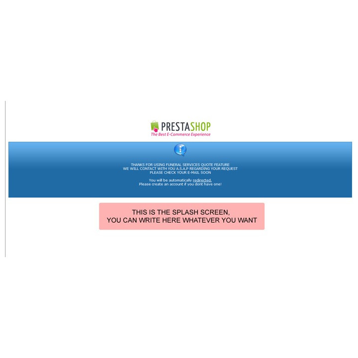 Prestashop Funeral Services Quote