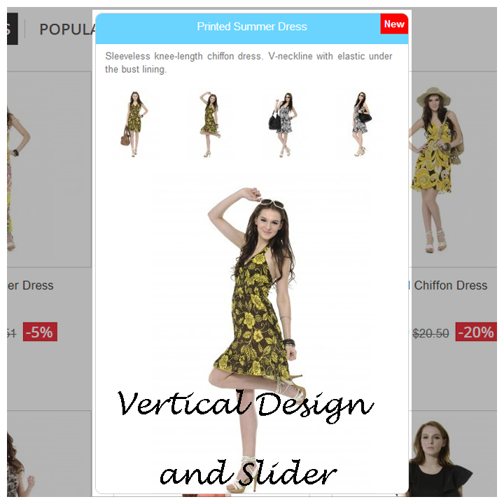 Prestashop Ajax Quick View and Product Slider Module - by MEG Venture