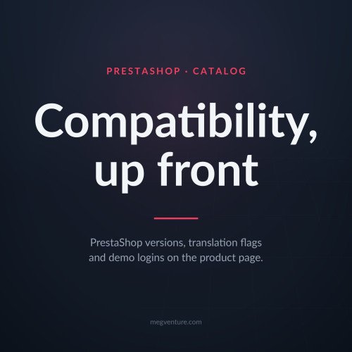 Informazioni Demo PrestaShop - Compatibilità e Link Demo