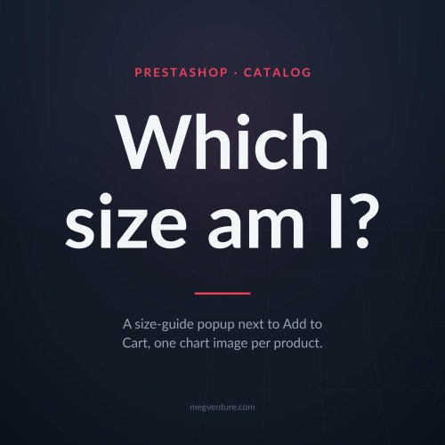 PrestaShop Beden Tablosu Modülü - Popup Beden Rehberi