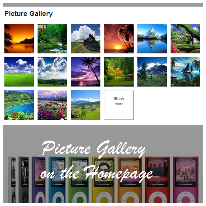Prestashop Picasa Responsive Web Picture Gallery for Prestashop