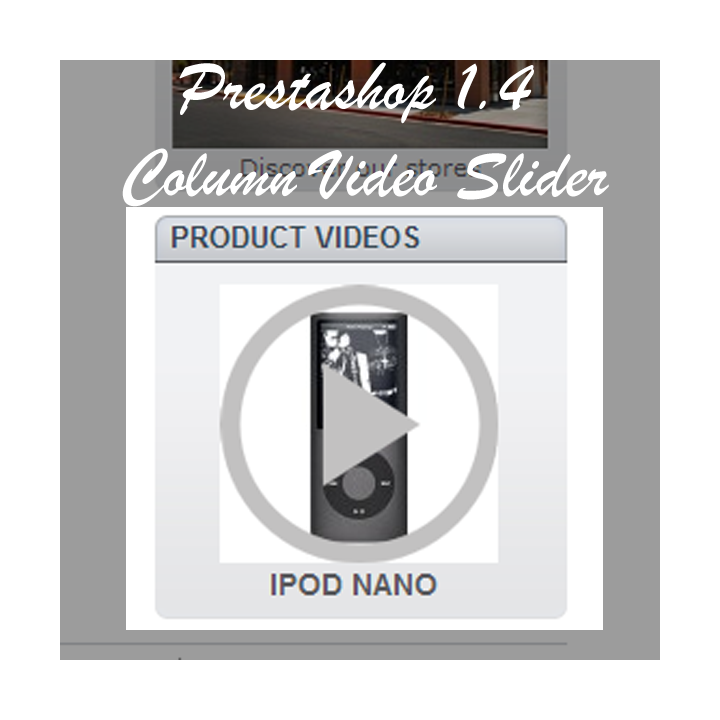 Prestashop Product Video Slider Module - by MEG Venture