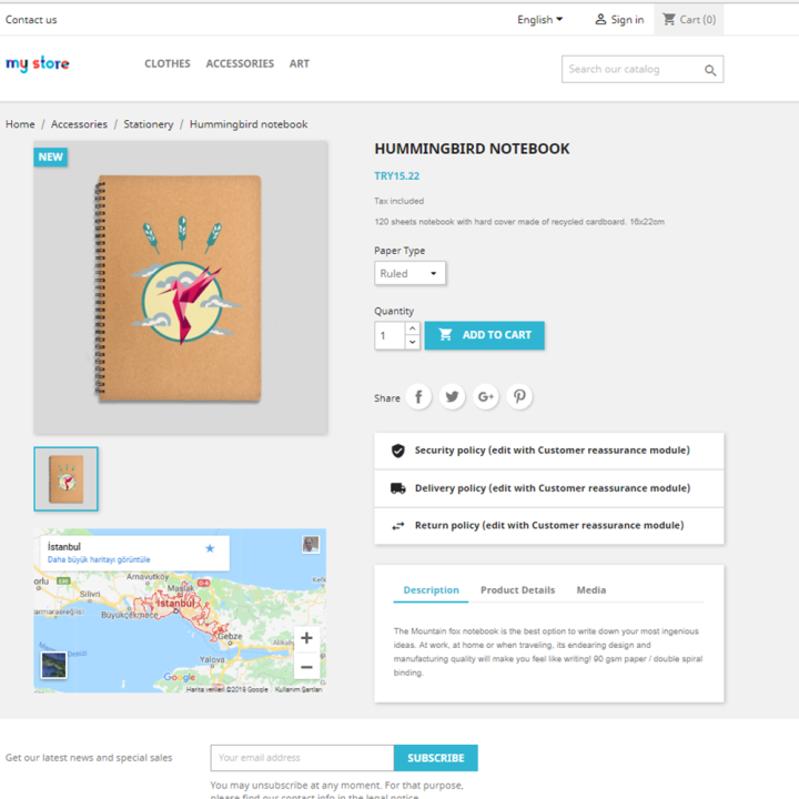 Prestashop Product Media and Audio Module - MEG Venture