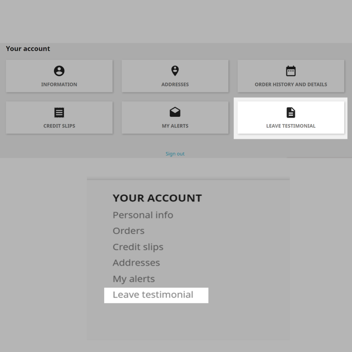 Customer Testimonials with Anonymous Profiles Module for Prestashop