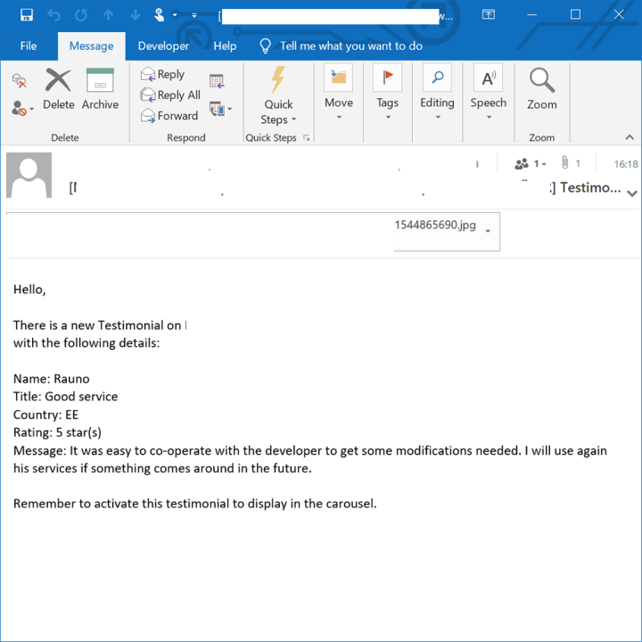 Customer Testimonials with Anonymous Profiles Module for Prestashop
