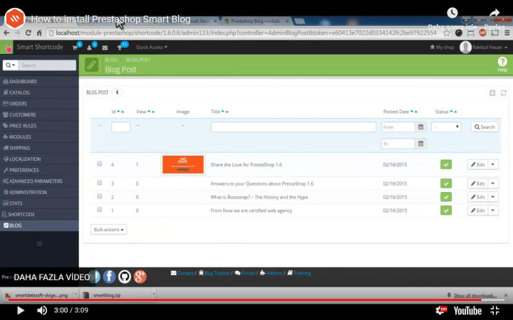 Prestashop Blog Module 1.6-1.7