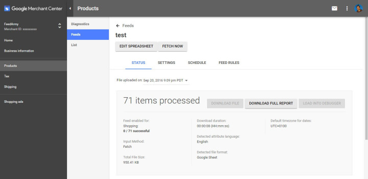 Prestashop Google Merchant Center- Google Shopping Module