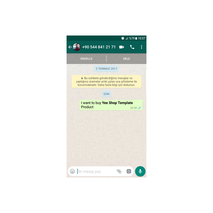 Whatsapp Chat Module