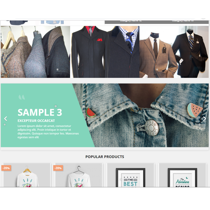 Snowflakes for Prestashop