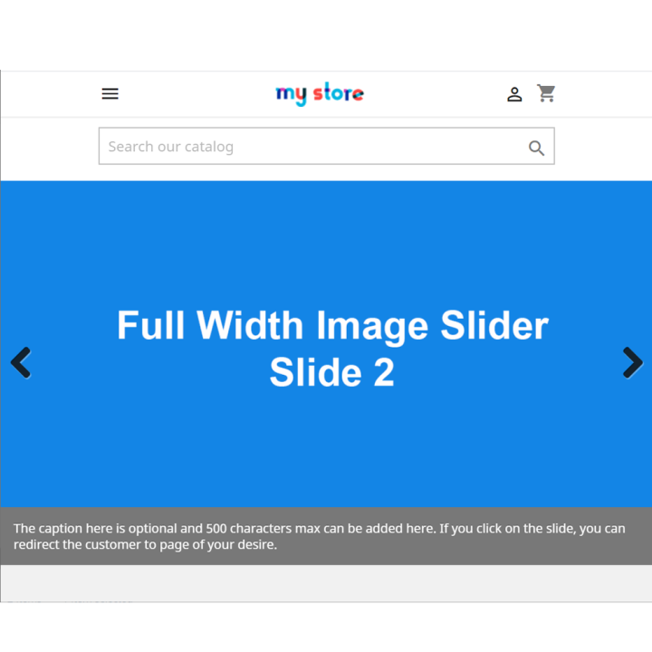 Prestashop Responsive Full Width Image Slider Module - by MEG Venture
