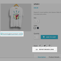 Prestashop Report Broken Links Module - MEG Venture